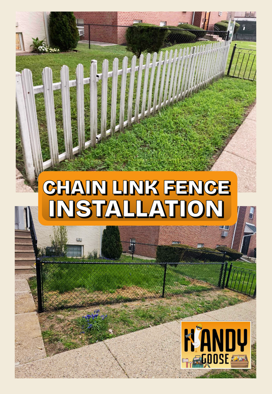 Chain Link Fence Installation