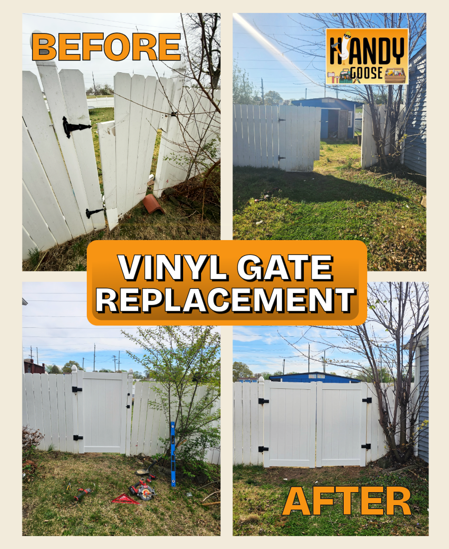 Vinyl Gate Replacement