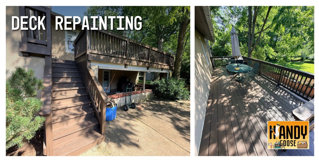 Deck Repainting & Staining