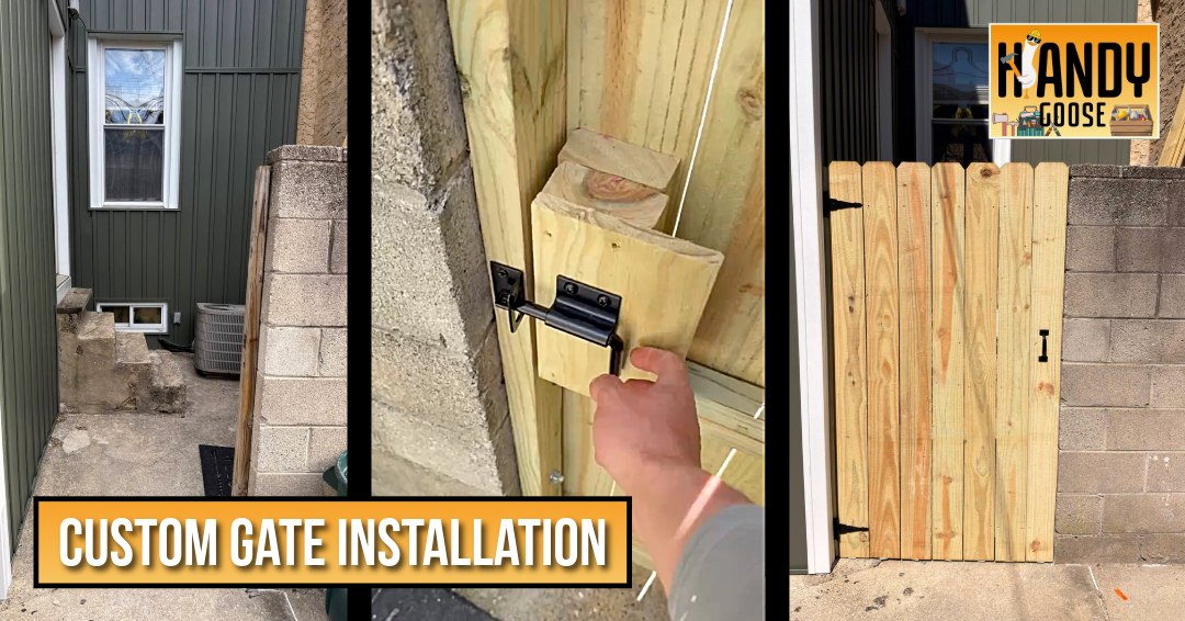 Custom Gate Installation
