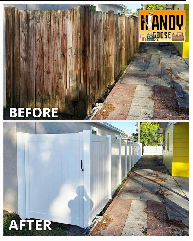 Vinyl Fence Installation