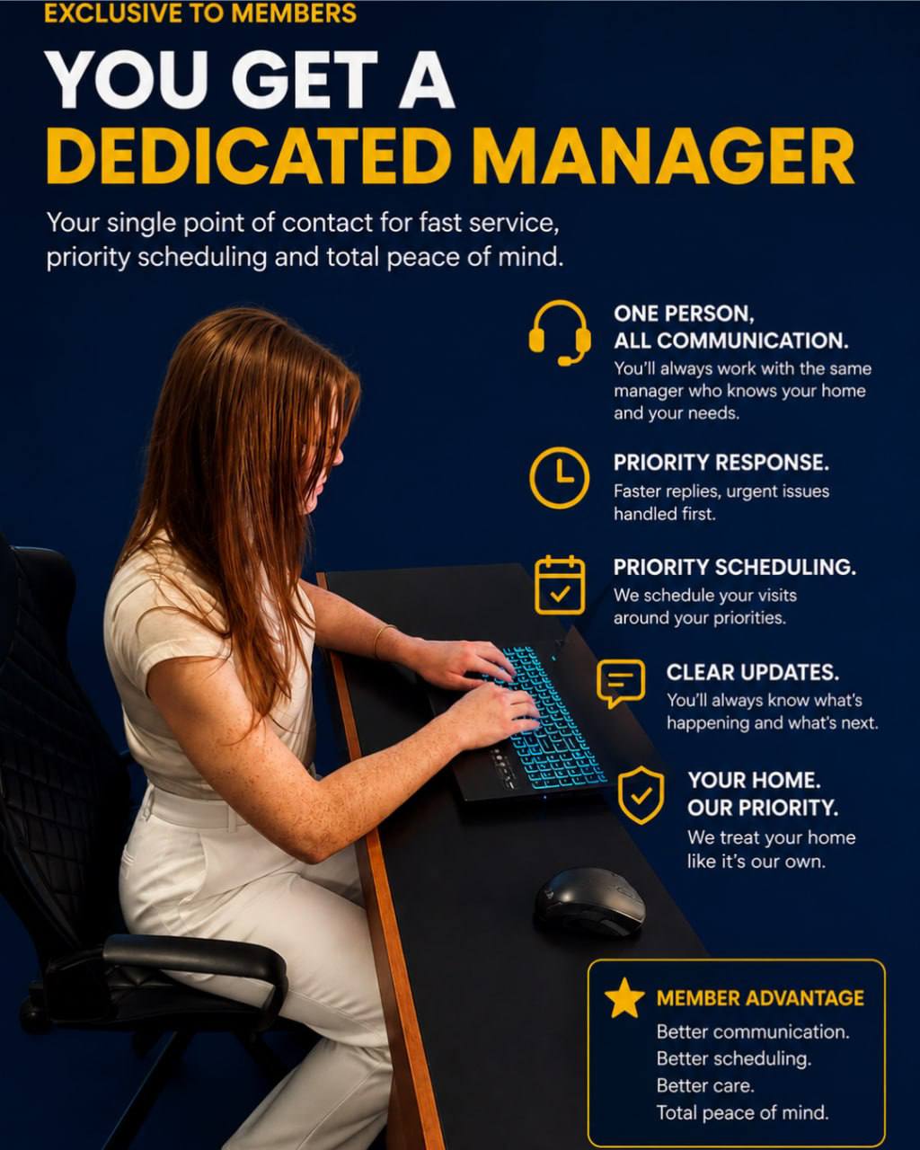 Your dedicated HandyGoose membership manager